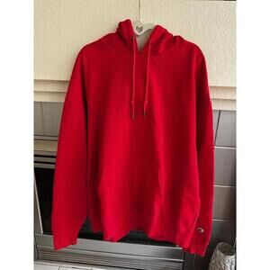 Champion Red Hoodie - Authentic Athletic Wear - 2XL